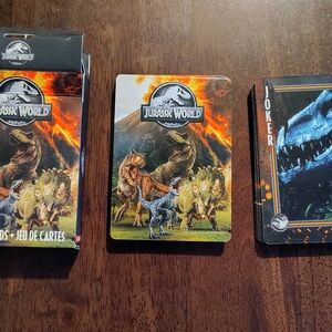 Jurassic World Playing Cards